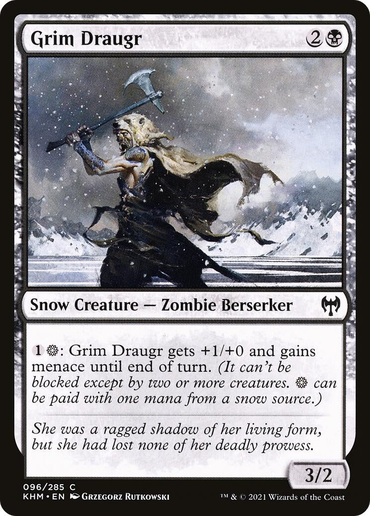 Image for Grim Draugr (96) [Kaldheim] - Magic: The Gathering