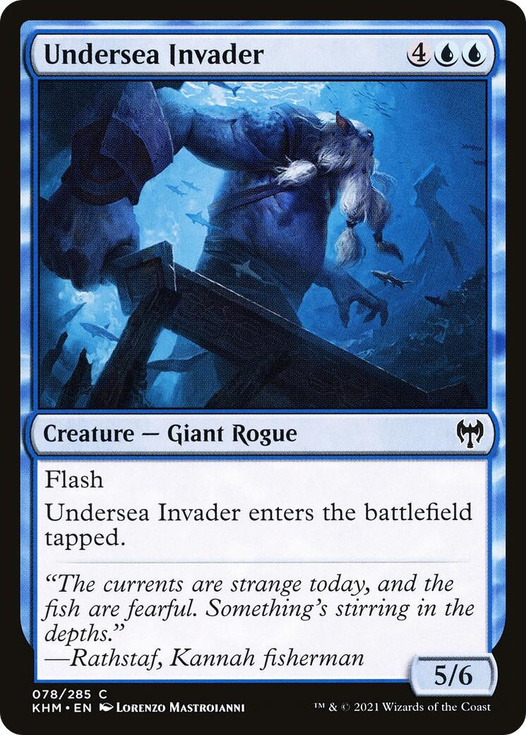 Image for Undersea Invader (78) [Kaldheim] - Magic: The Gathering