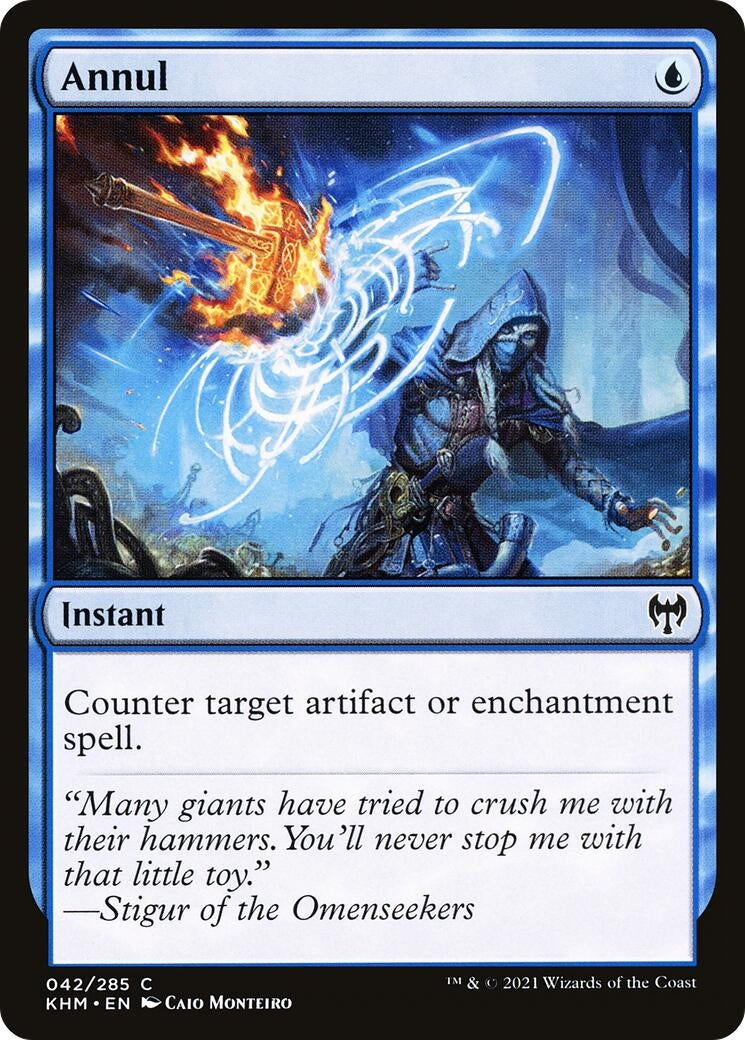 Image for Annul (42) [Kaldheim] - Magic: The Gathering