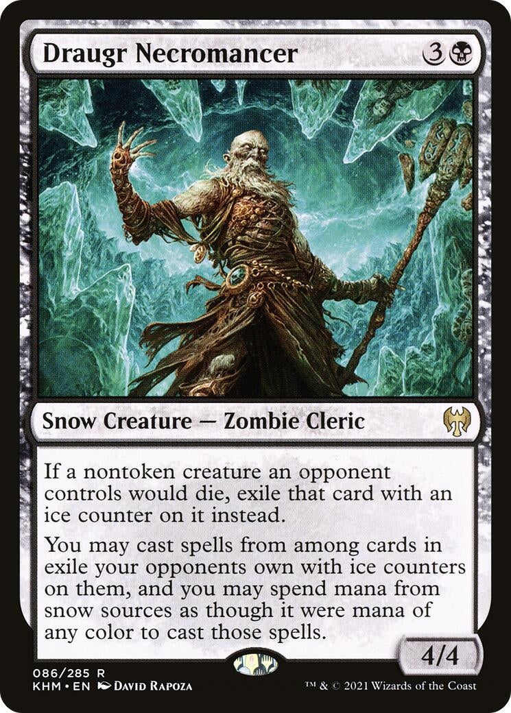 Image for Draugr Necromancer (86) [Kaldheim] - Magic: The Gathering