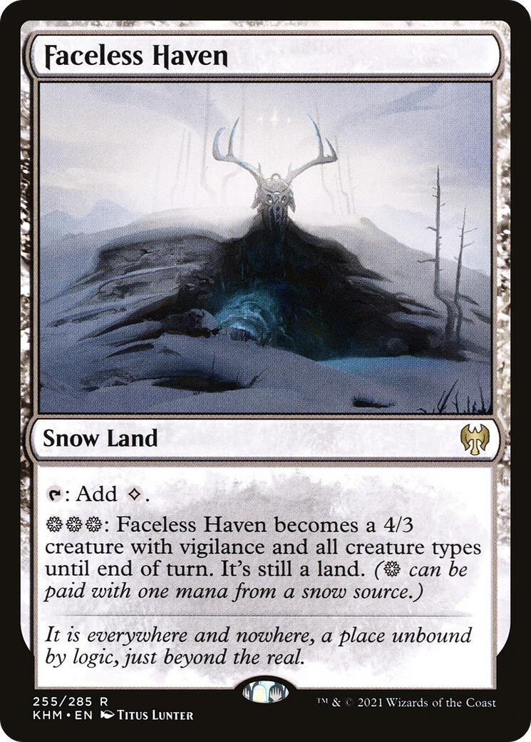 Image for Faceless Haven (255) [Kaldheim] - Magic: The Gathering