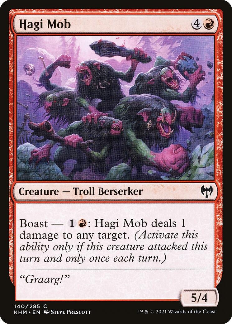 Image for Hagi Mob (140) [Kaldheim] - Magic: The Gathering