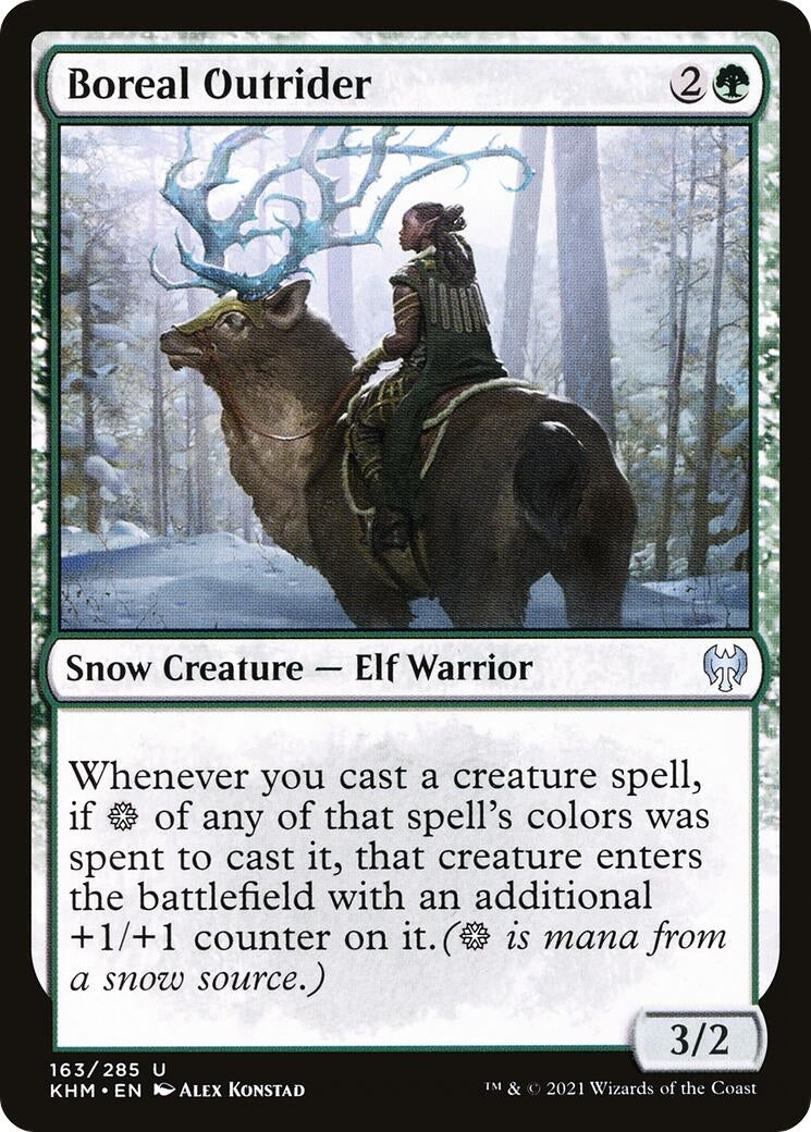 Boreal Outrider (163) [Kaldheim]