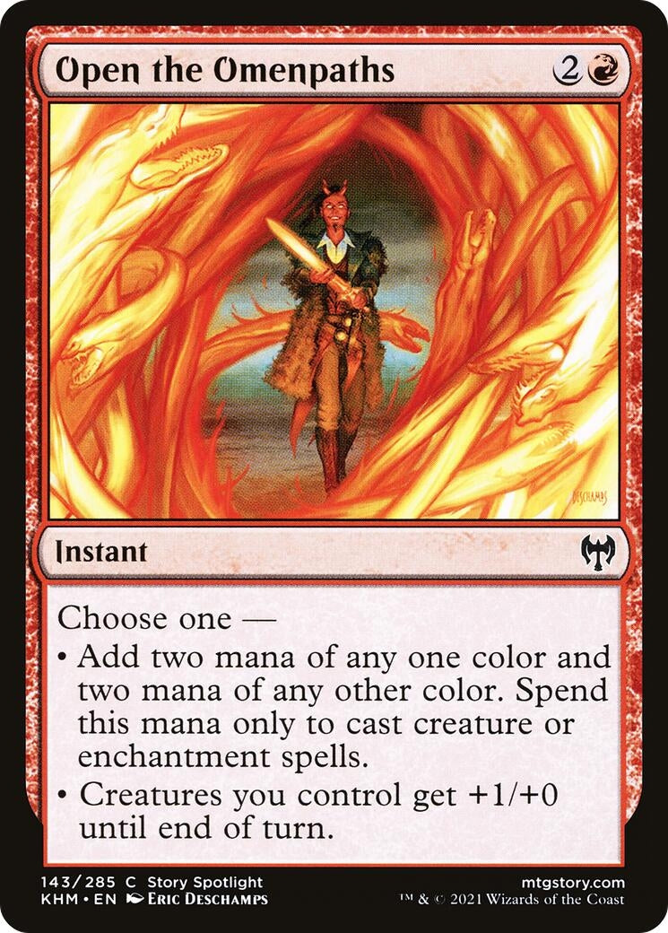 Image for Open the Omenpaths (143) [Kaldheim] - Magic: The Gathering