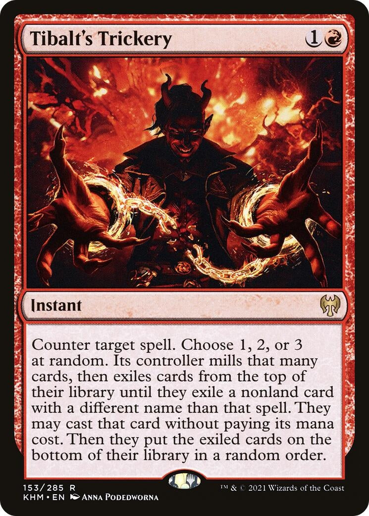 Image for Tibalt's Trickery (153) [Kaldheim] - Magic: The Gathering