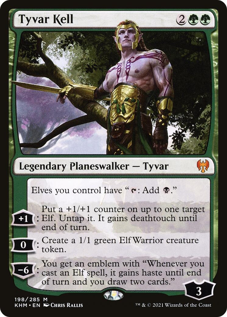 Image for Tyvar Kell (198) [Kaldheim] - Magic: The Gathering