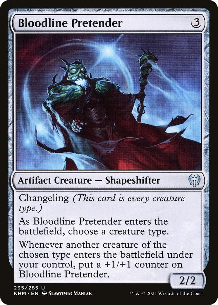 Image for Bloodline Pretender (235) [Kaldheim] - Magic: The Gathering
