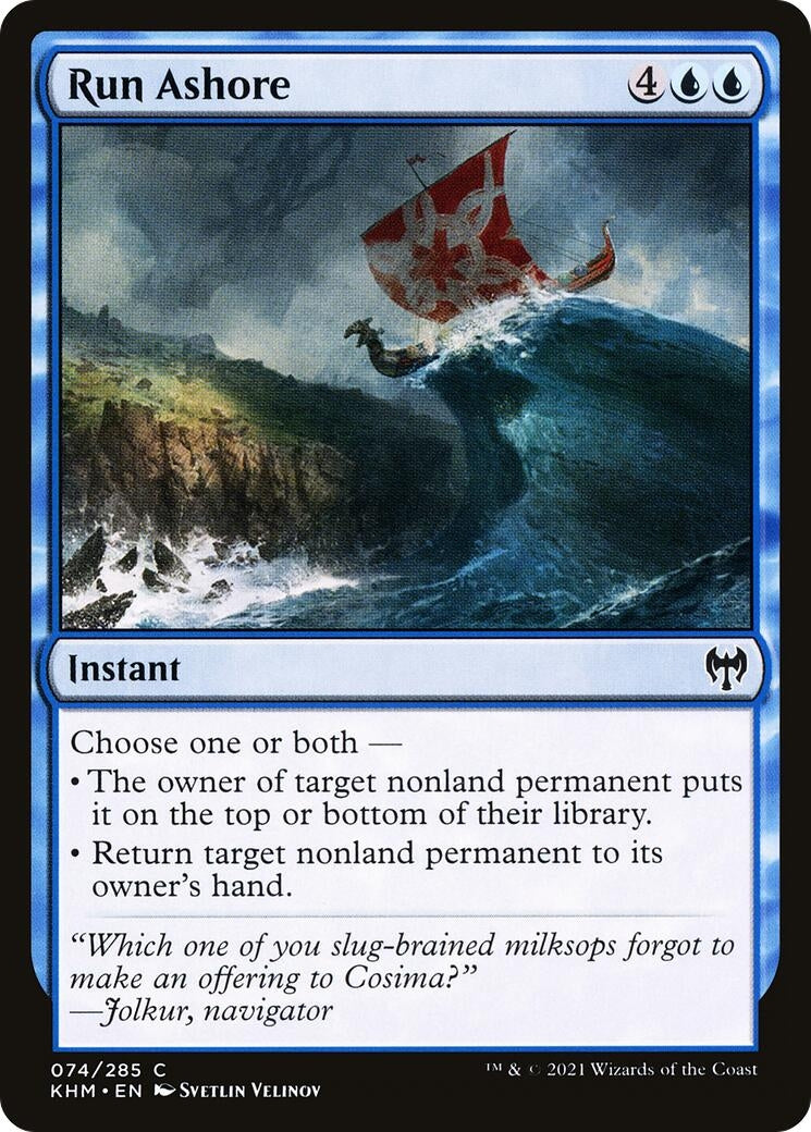 Image for Run Ashore (74) [Kaldheim] - Magic: The Gathering