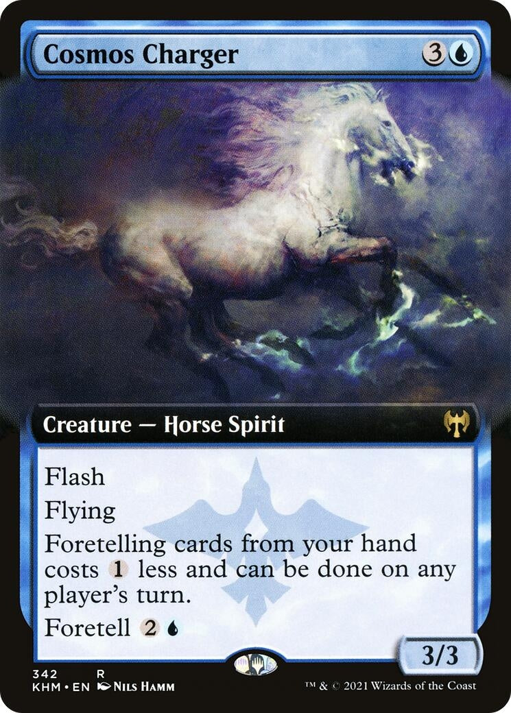 Image for Cosmos Charger (Extended Art) (342) [Kaldheim] - Magic: The Gathering