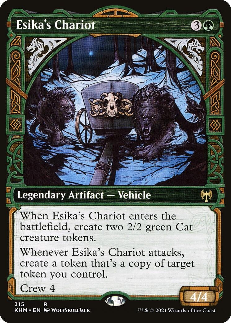 Image for Esika's Chariot (Showcase) (315) [Kaldheim] - Magic: The Gathering
