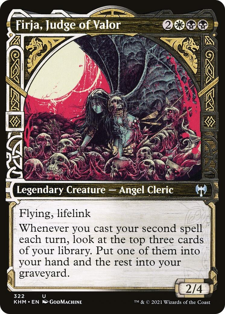 Image for Firja, Judge of Valor (Showcase) (322) [Kaldheim] - Magic: The Gathering