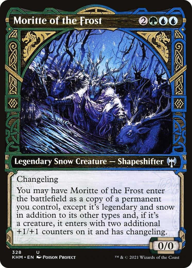 Image for Moritte of the Frost (Showcase) (328) [Kaldheim] - Magic: The Gathering