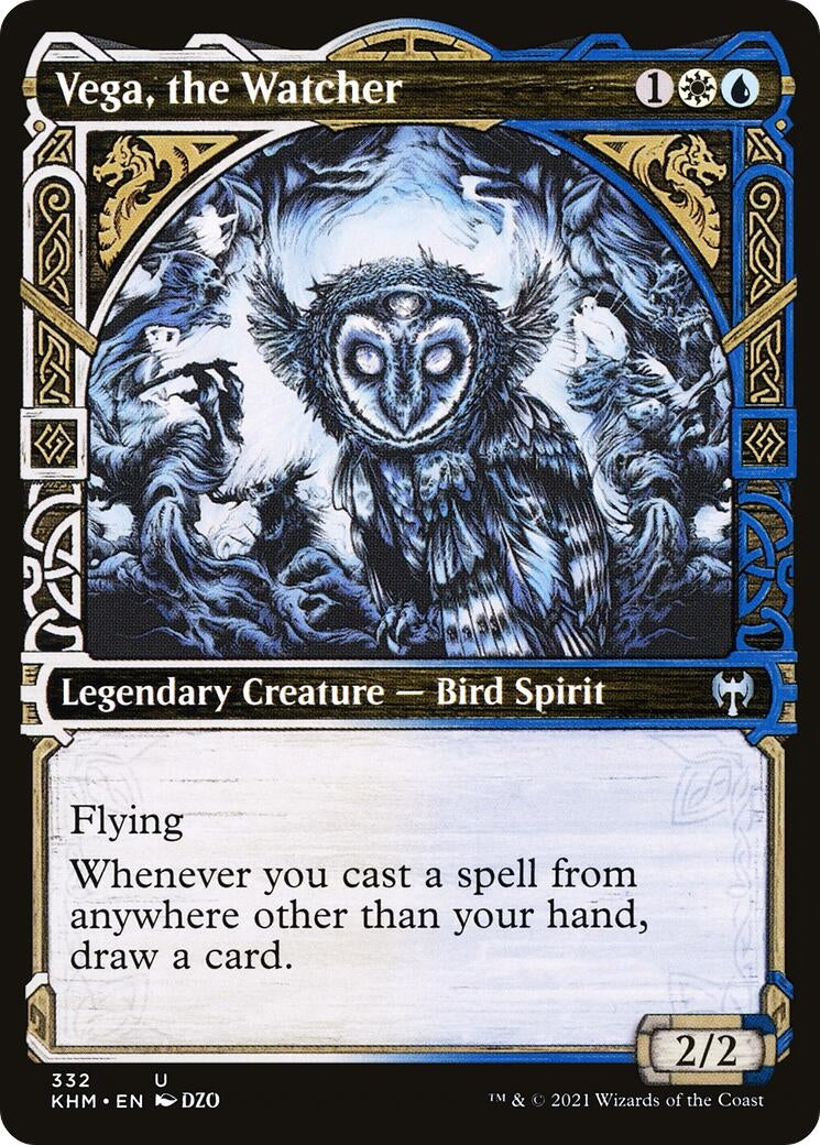 Image for Vega, the Watcher (Showcase) (332) [Kaldheim] - Magic: The Gathering