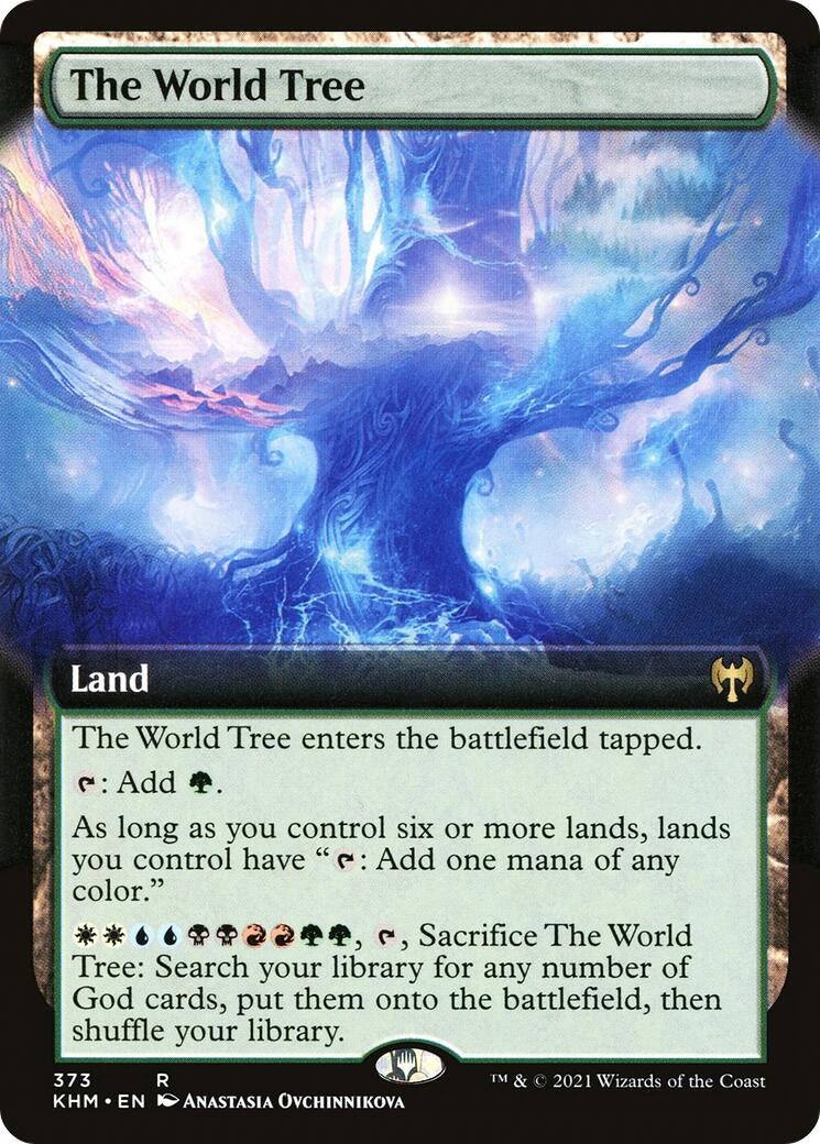 Image for The World Tree (Extended Art) (373) [Kaldheim] - Magic: The Gathering