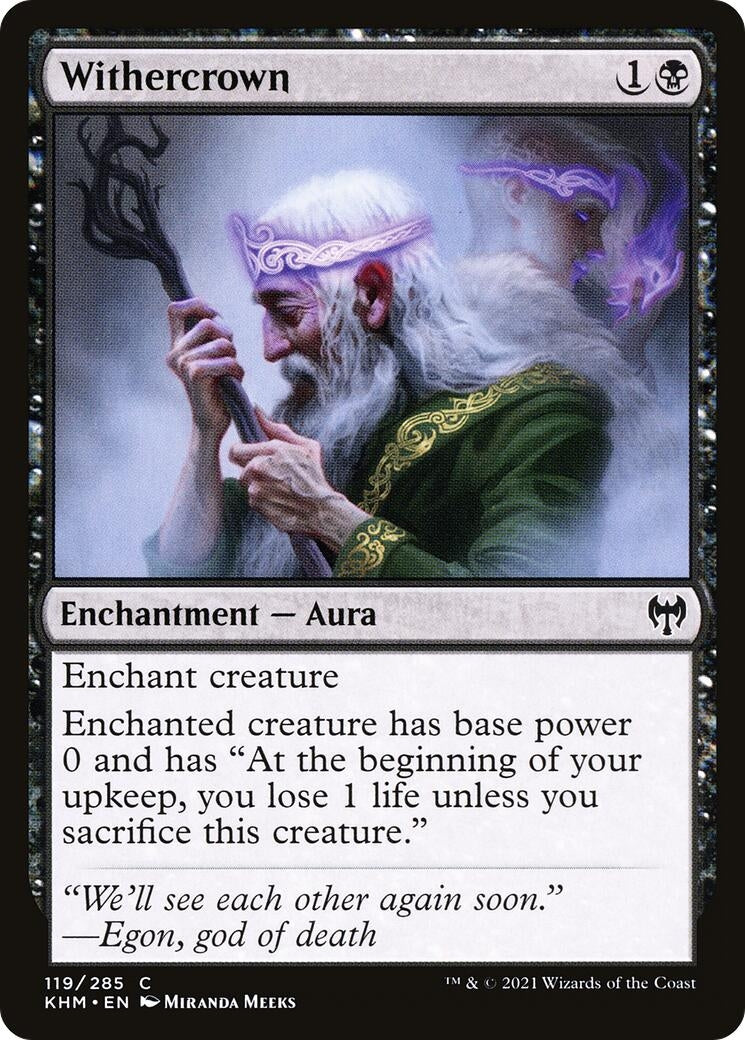 Image for Withercrown (119) [Kaldheim] - Magic: The Gathering