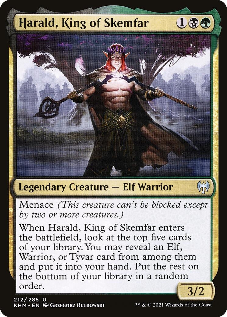 Image for Harald, King of Skemfar (212) [Kaldheim] - Magic: The Gathering