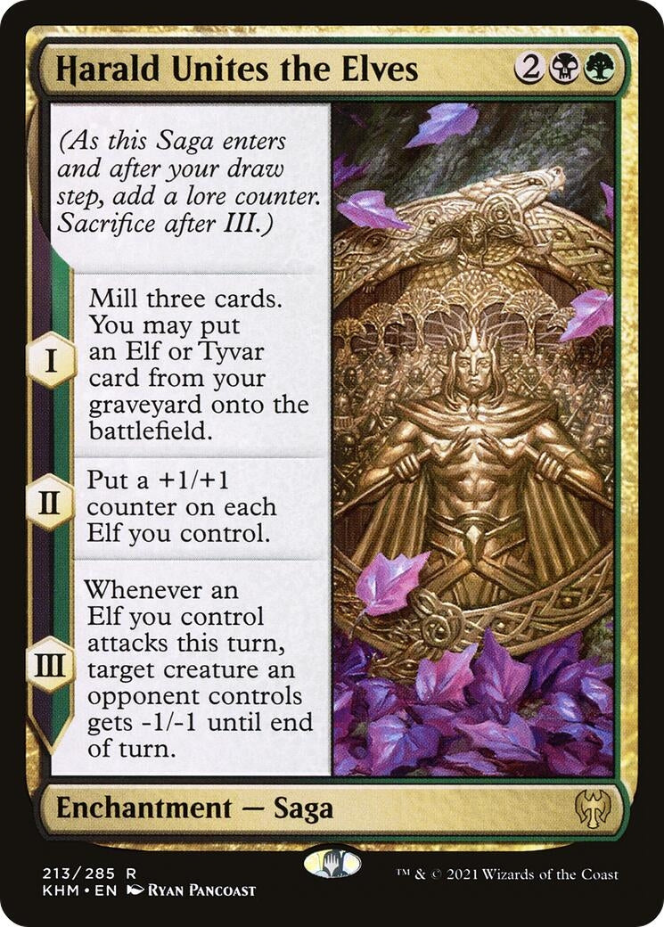 Image for Harald Unites the Elves (213) [Kaldheim] - Magic: The Gathering