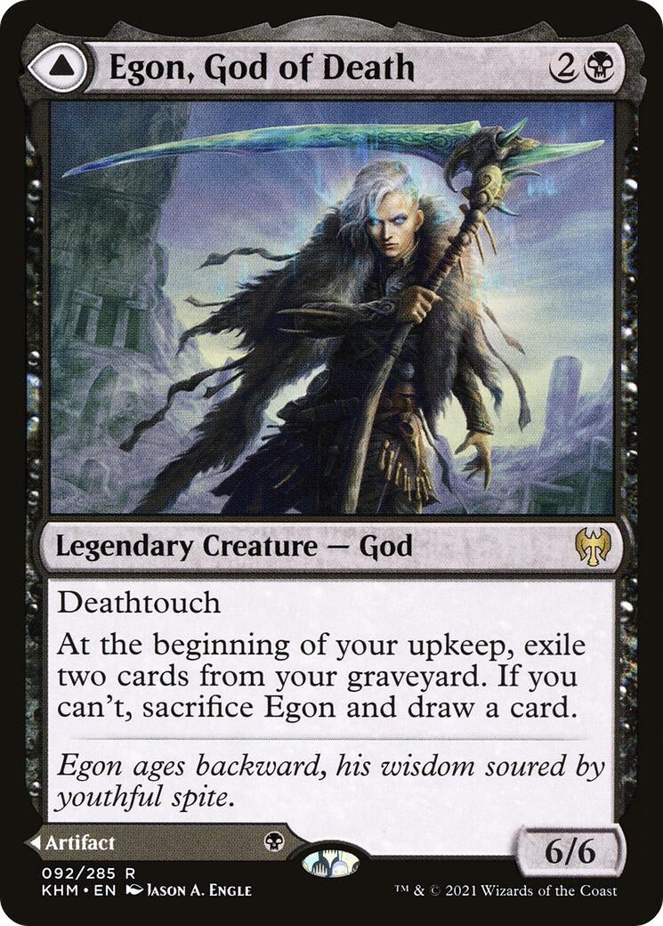 Image for Egon, God of Death (92) [Kaldheim] - Magic: The Gathering