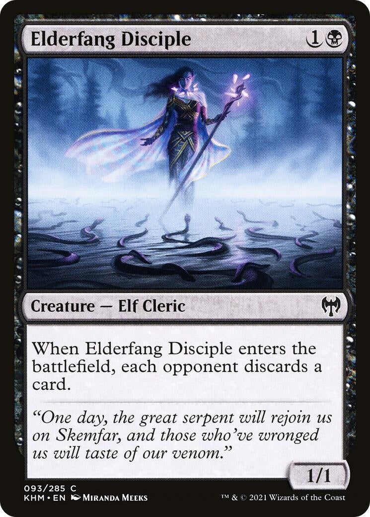 Image for Elderfang Disciple (93) [Kaldheim] - Magic: The Gathering
