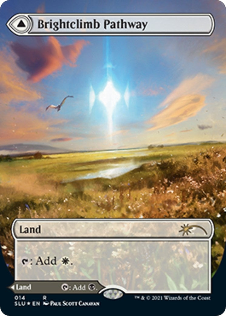 Image for Brightclimb Pathway (Borderless) (14) [Secret Lair Series] - Magic: The Gathering
