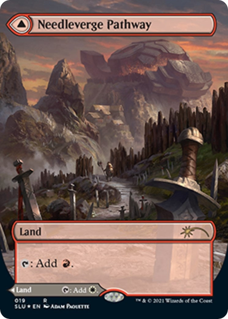Image for Needleverge Pathway (Borderless) (19) [Secret Lair Series] - Magic: The Gathering