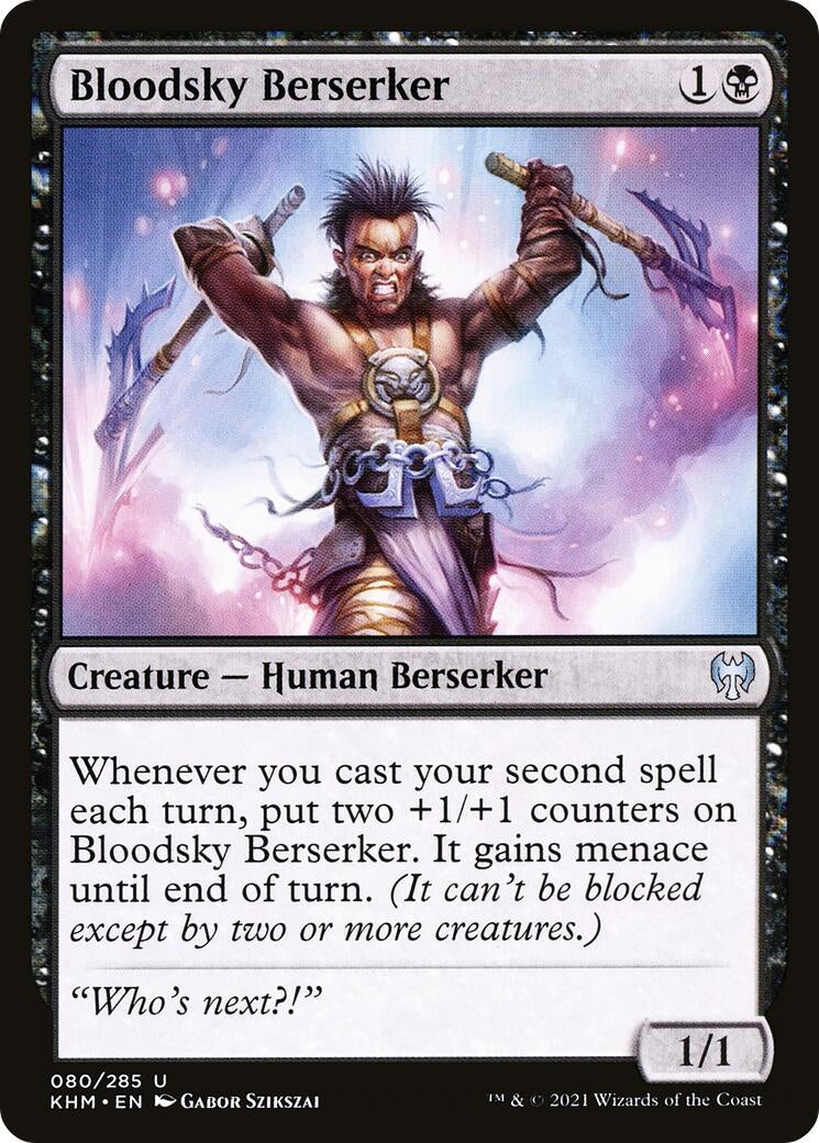 Bloodsky Berserker (80) [Kaldheim]