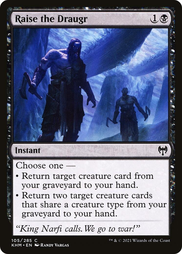 Image for Raise the Draugr (105) [Kaldheim] - Magic: The Gathering