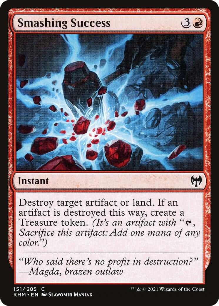 Image for Smashing Success (151) [Kaldheim] - Magic: The Gathering