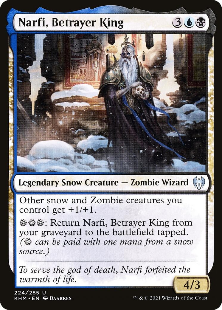 Image for Narfi, Betrayer King (224) [Kaldheim] - Magic: The Gathering