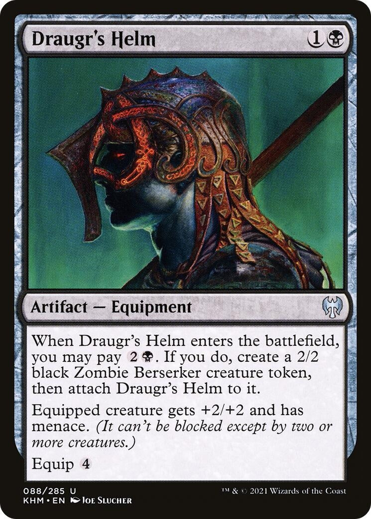 Image for Draugr's Helm (88) [Kaldheim] - Magic: The Gathering
