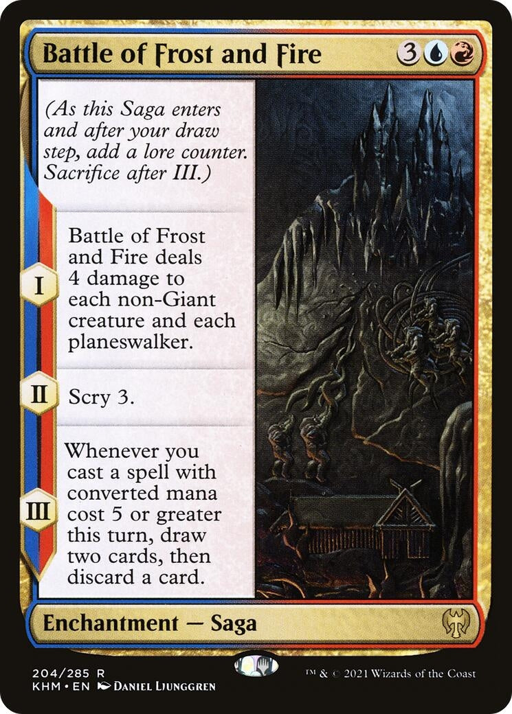 Battle of Frost and Fire (204) [Kaldheim]