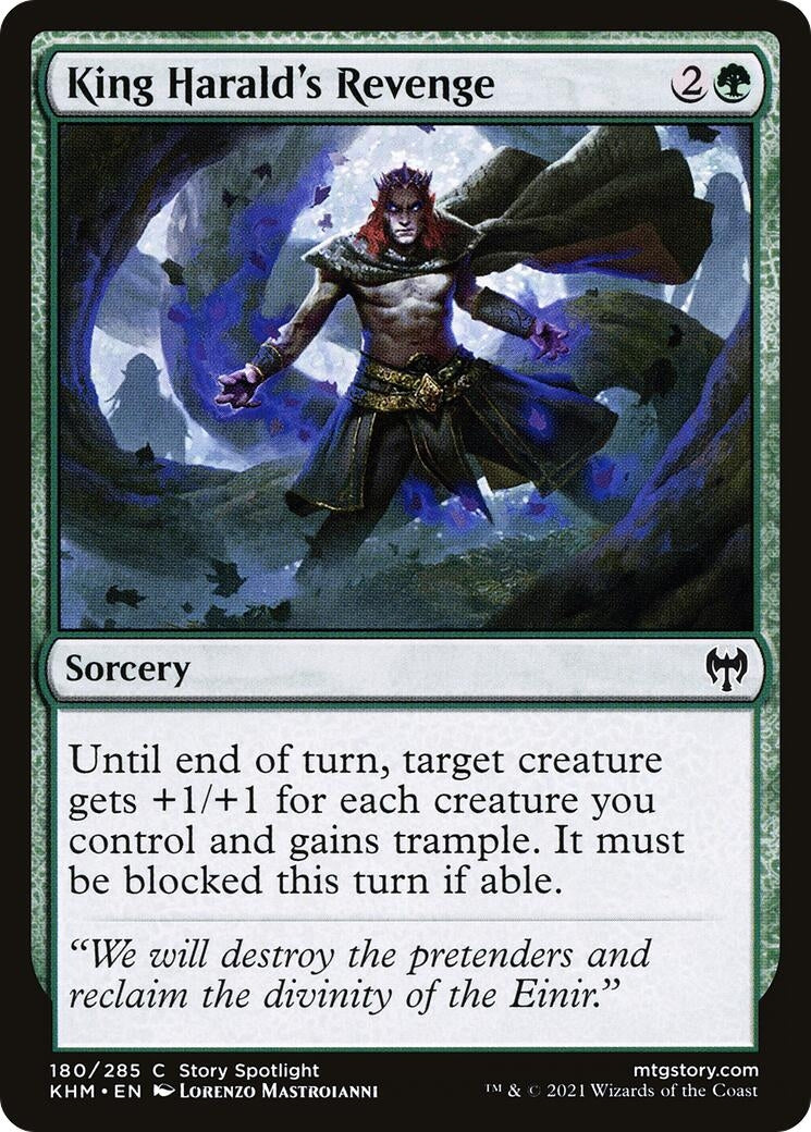 Image for King Harald's Revenge (180) [Kaldheim] - Magic: The Gathering