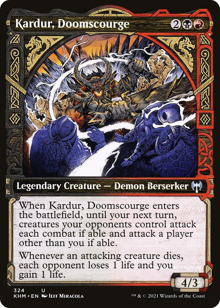 Image for Kardur, Doomscourge (Showcase) (324) [Kaldheim] - Magic: The Gathering