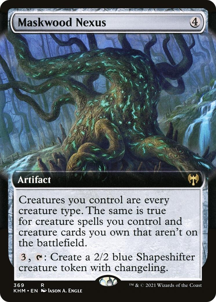 Image for Maskwood Nexus (Extended Art) (369) [Kaldheim] - Magic: The Gathering