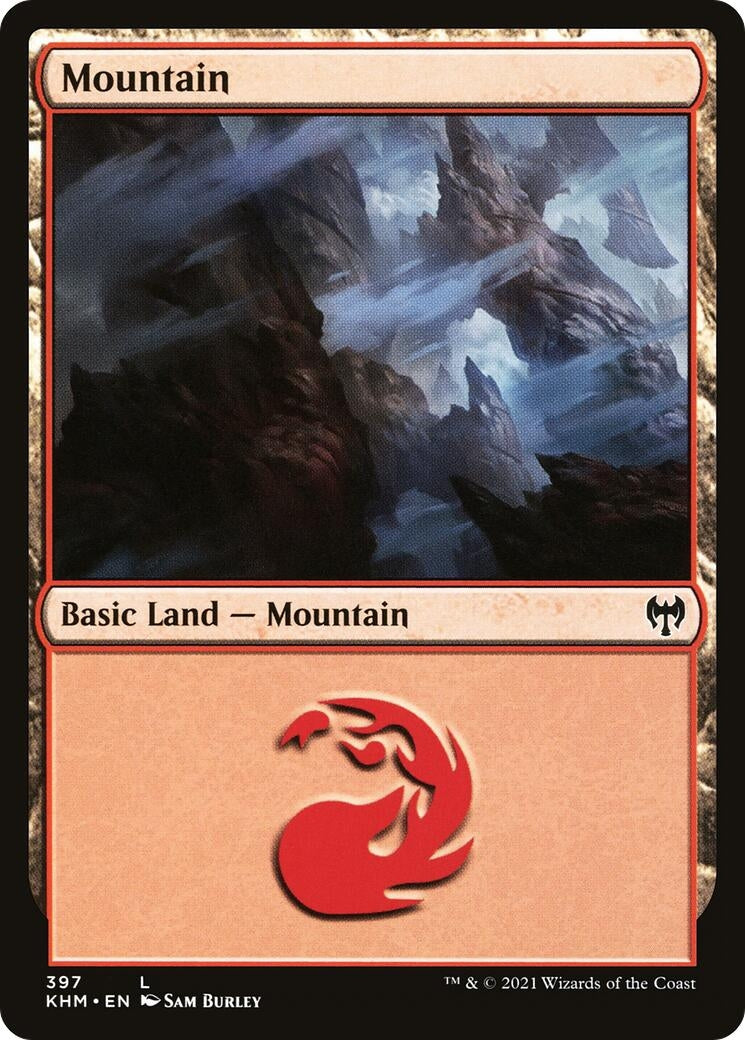 Image for Mountain (397) [Kaldheim] - Magic: The Gathering
