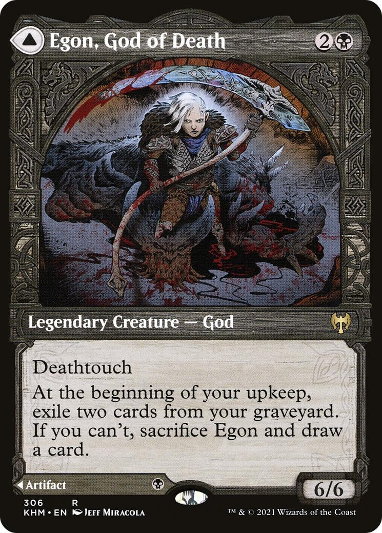 Image for Egon, God of Death (Showcase) (306) [Kaldheim] - Magic: The Gathering