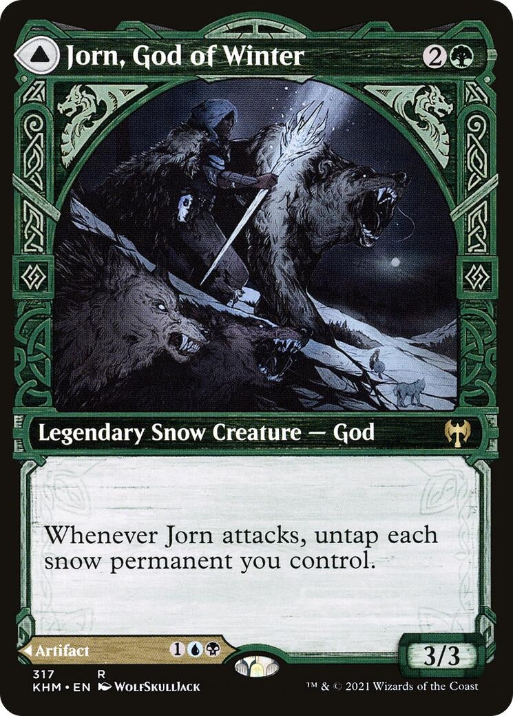 Image for Jorn, God of Winter (Showcase) (317) [Kaldheim] - Magic: The Gathering