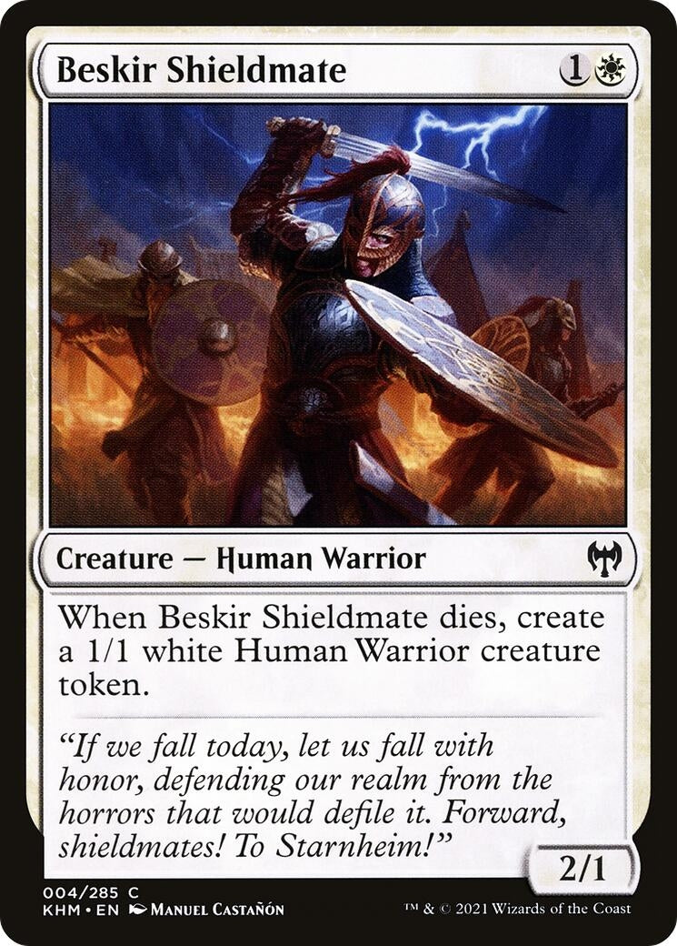 Beskir Shieldmate (4) [Kaldheim]