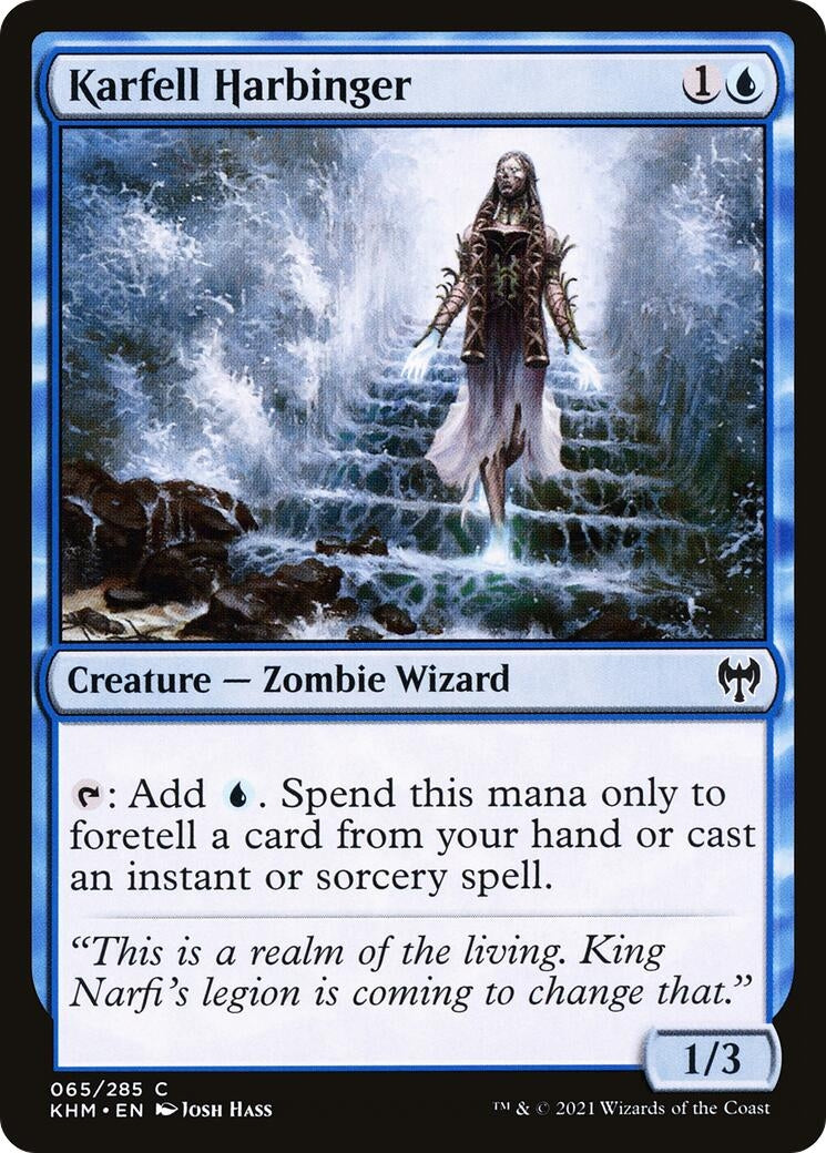 Image for Karfell Harbinger (65) [Kaldheim] - Magic: The Gathering