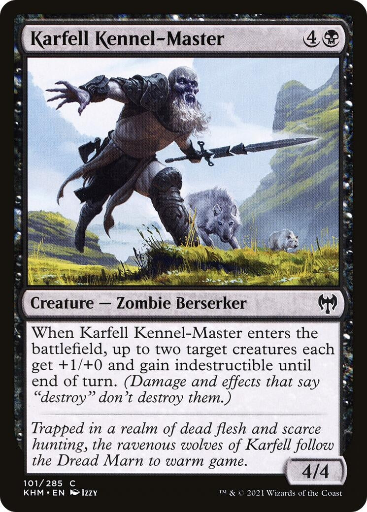 Image for Karfell Kennel-Master (101) [Kaldheim] - Magic: The Gathering