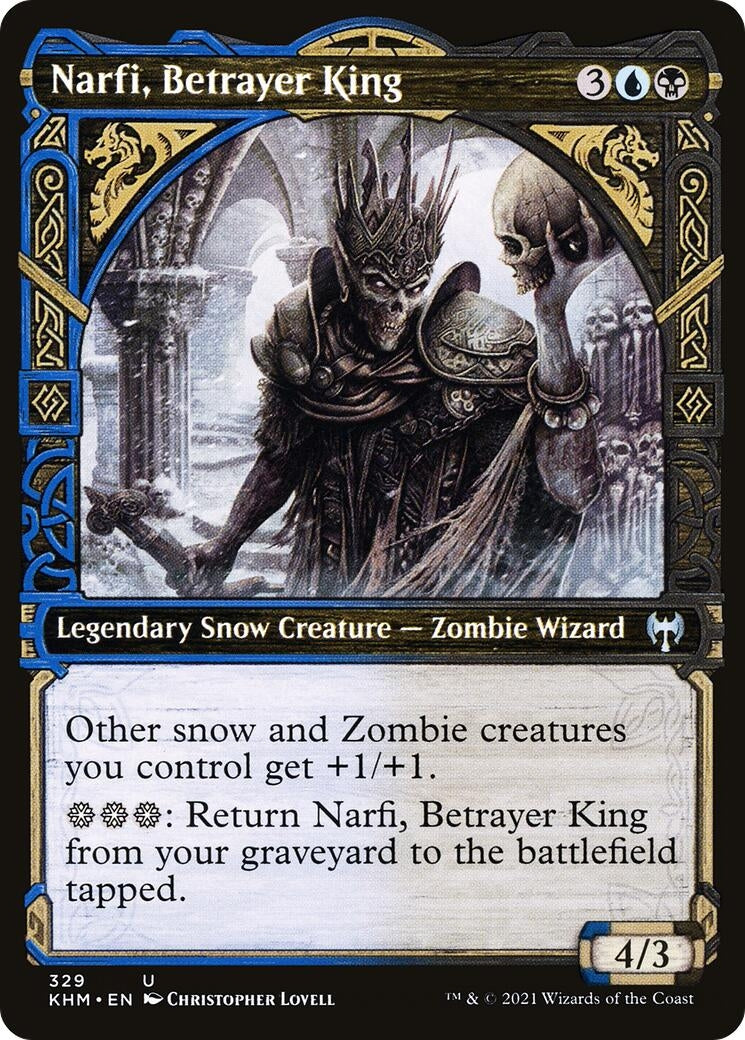 Image for Narfi, Betrayer King (Showcase) (329) [Kaldheim] - Magic: The Gathering