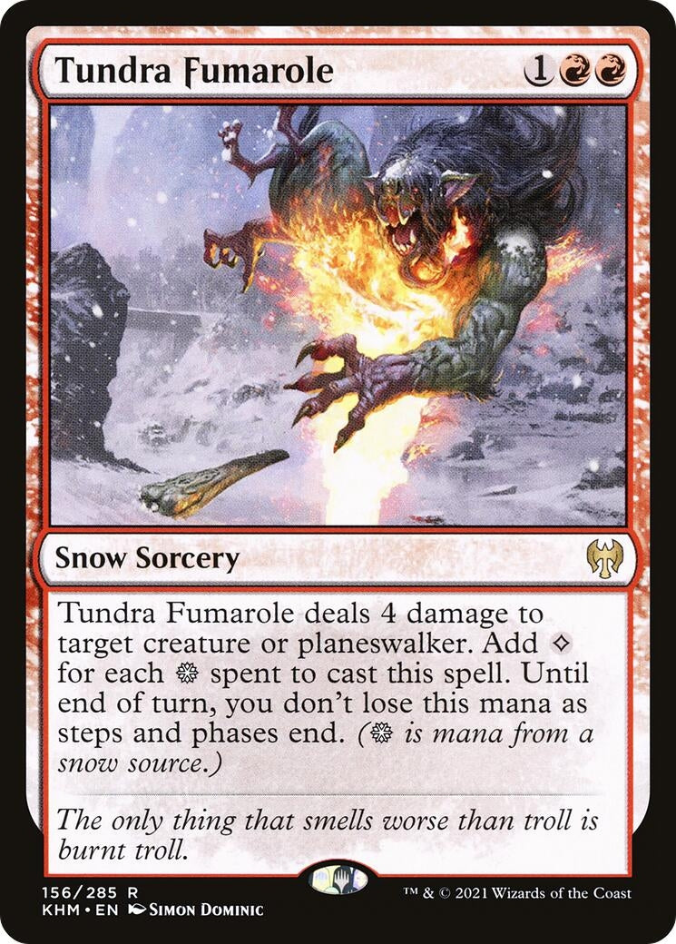 Image for Tundra Fumarole (156) [Kaldheim] - Magic: The Gathering