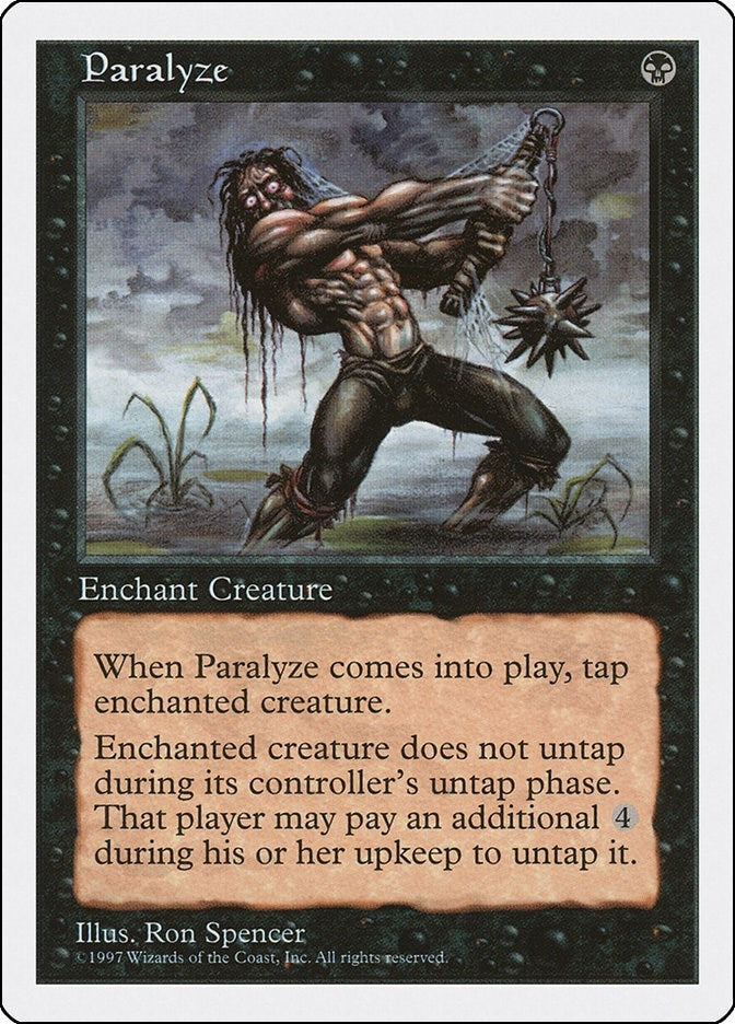 Image for Paralyze [Fifth Edition] - Magic: The Gathering