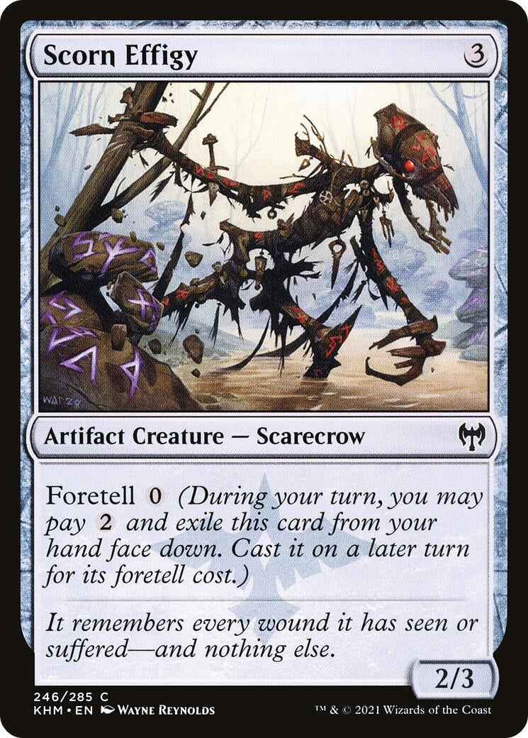 Image for Scorn Effigy (246) [Kaldheim] - Magic: The Gathering