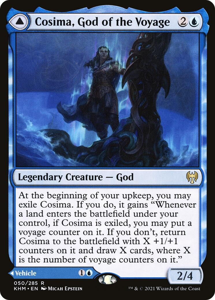 Image for Cosima, God of the Voyage (50) [Kaldheim] - Magic: The Gathering