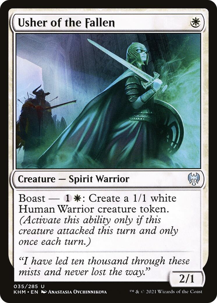 Image for Usher of the Fallen (35) [Kaldheim] - Magic: The Gathering