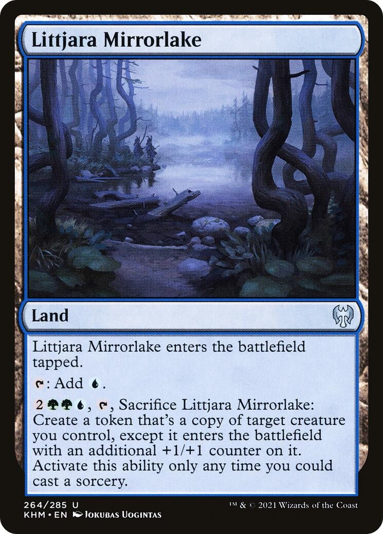 Image for Littjara Mirrorlake (264) [Kaldheim] - Magic: The Gathering