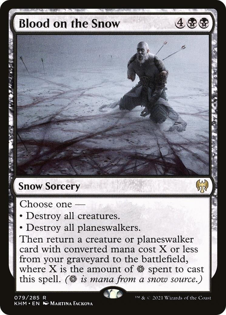 Image for Blood on the Snow (79) [Kaldheim] - Magic: The Gathering