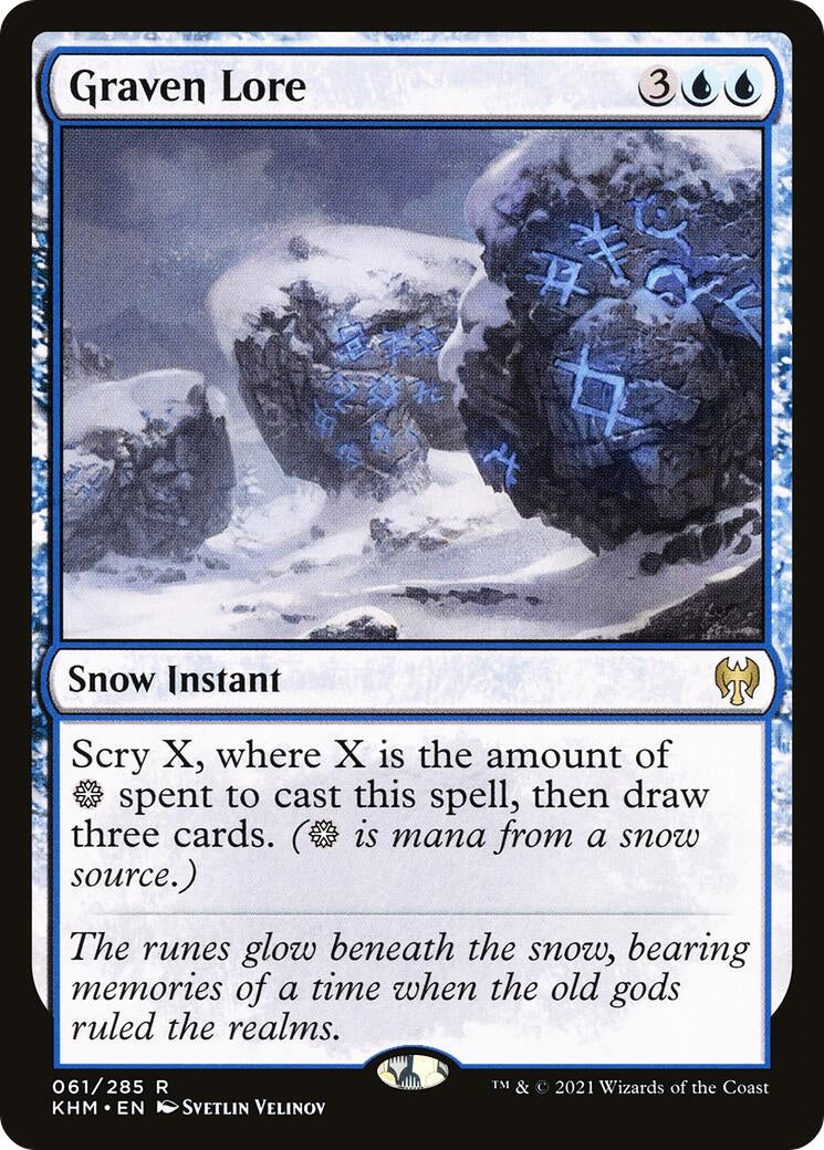 Image for Graven Lore (61) [Kaldheim] - Magic: The Gathering