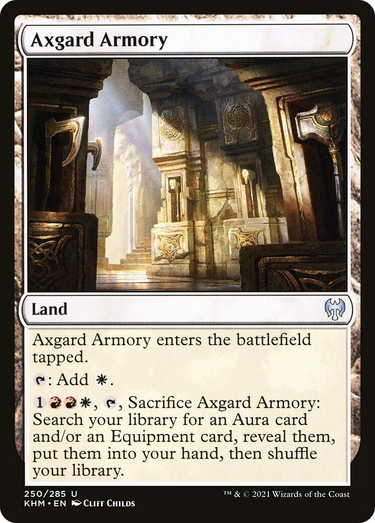 Image for Axgard Armory (250) [Kaldheim] - Magic: The Gathering